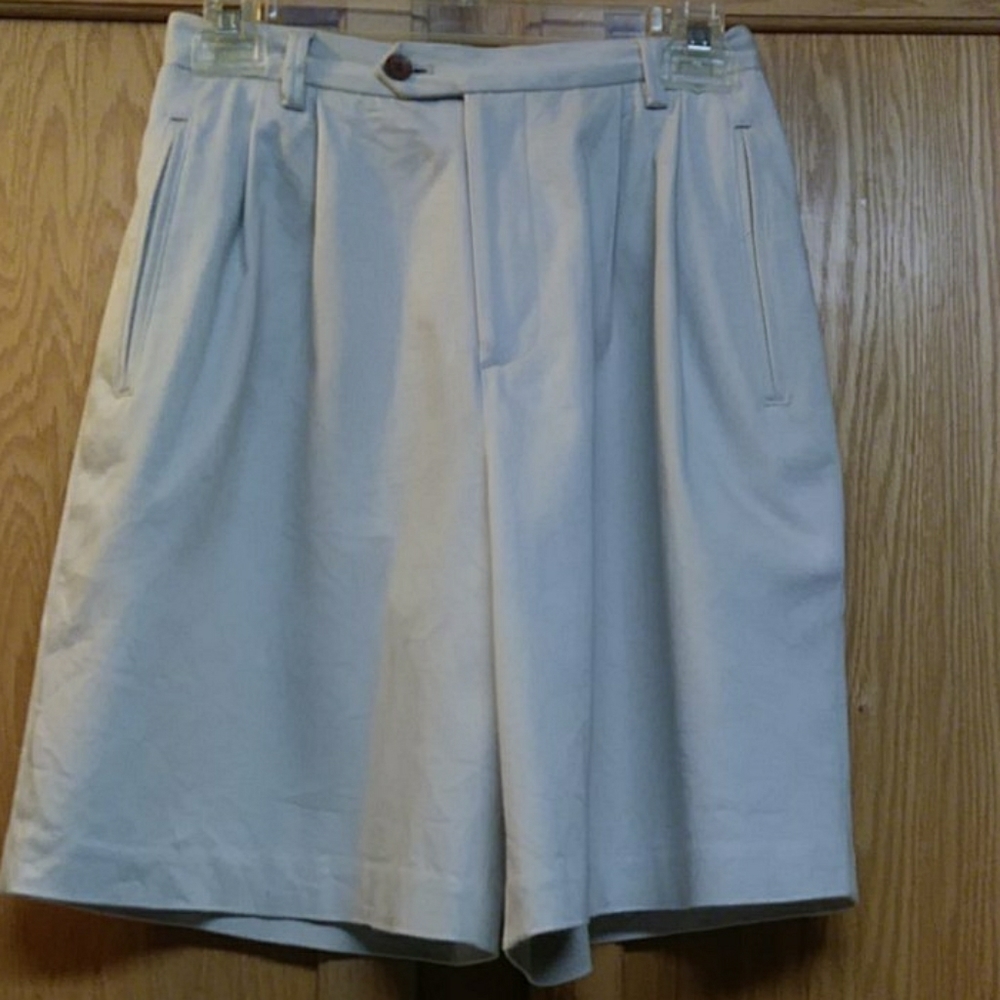 Womens Masters Collection Khaki Shorts